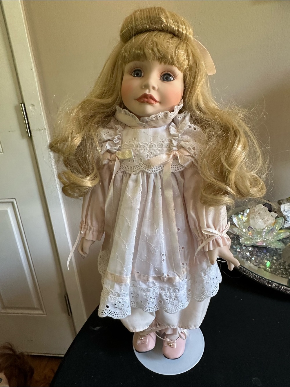 Vintage Hamilton Heritage Series Heather Porcelain Doll Limited Edition